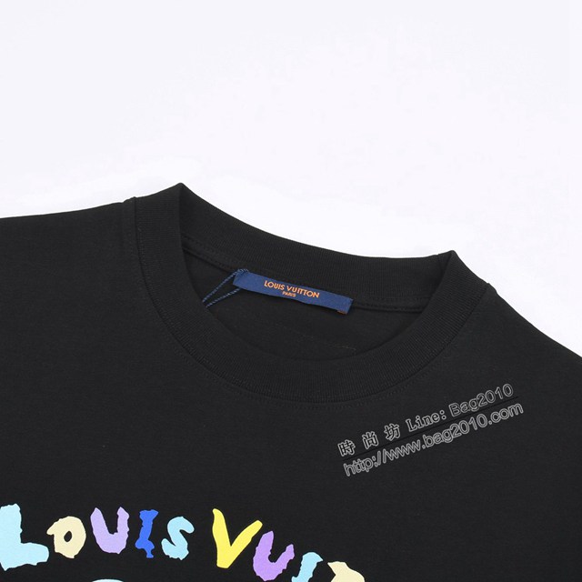 Louisvuitton路易威登Lv專門店2023SS新款印花T恤 男女同款 tzy2728